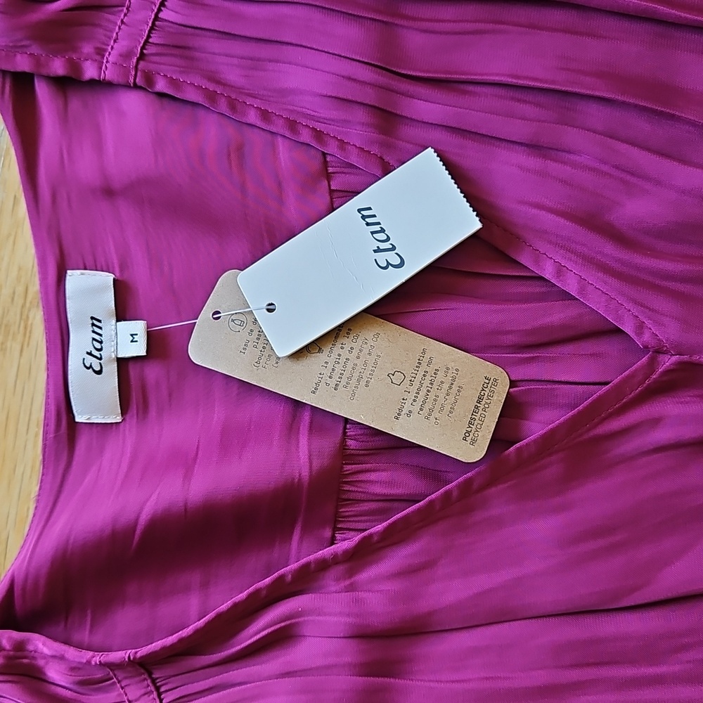 Etam Paris Satin Dress - Picture 5 of 5